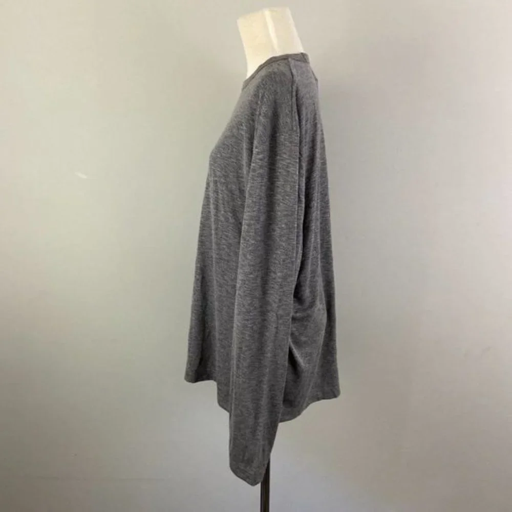 NWT NORDSTROM Grey Long Sleeve Crew Neck Shirt? - Picture 4 of 9